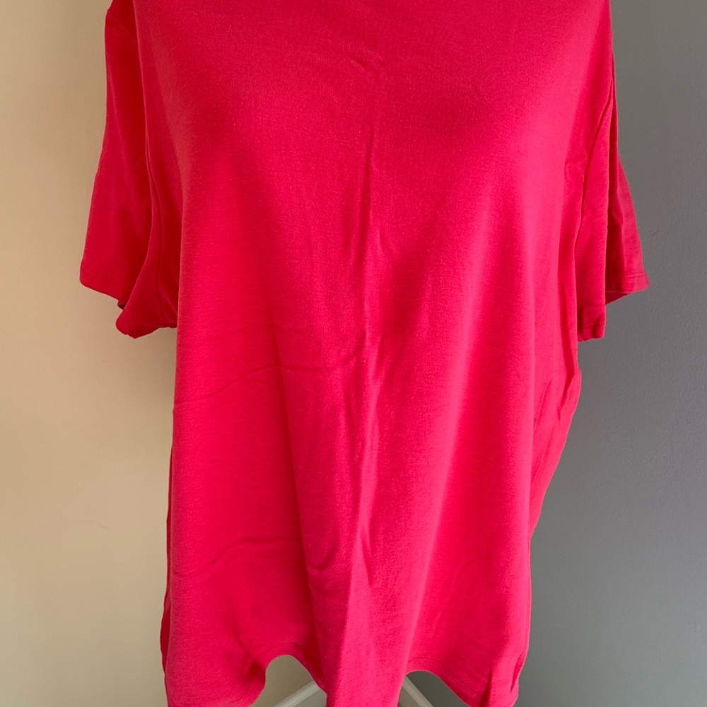 Talbots Pink Short Sleeve Tee